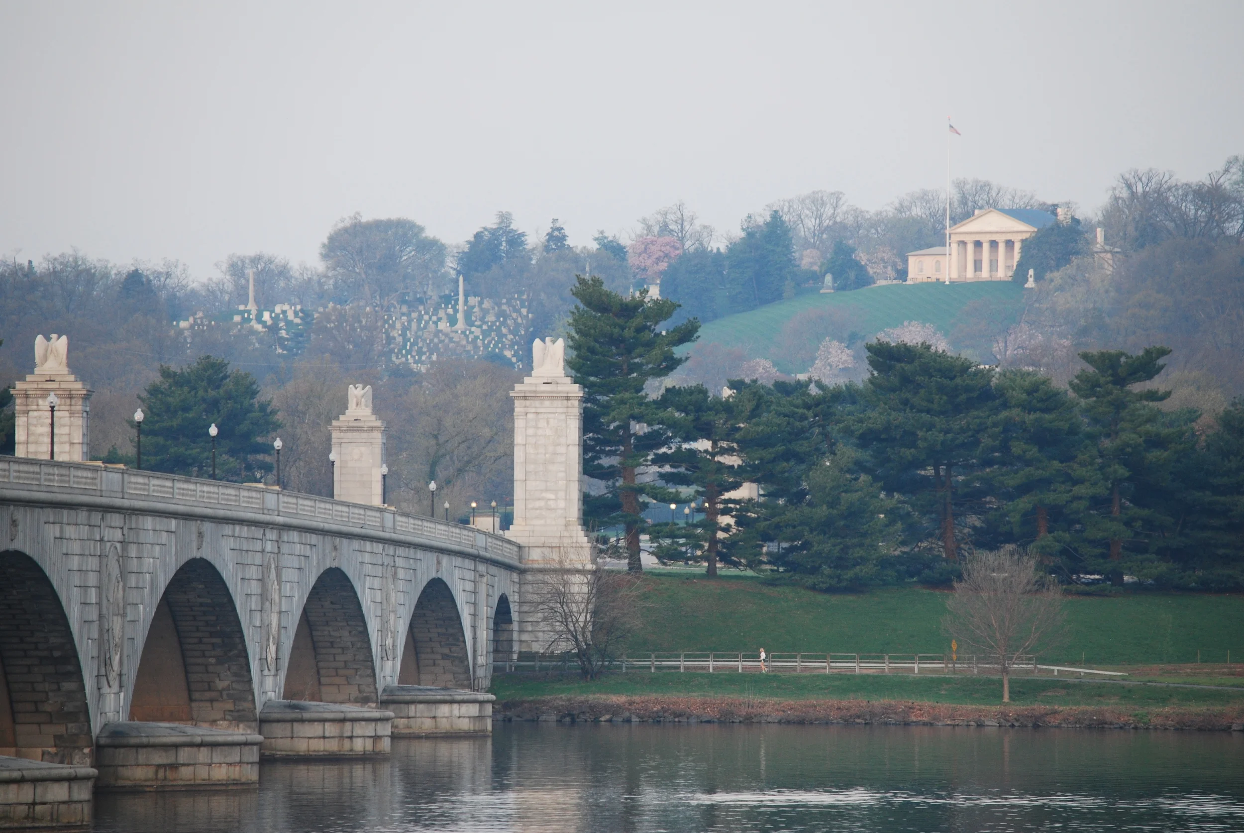 Memorial Bridge and Arlington National Cemetery, Virginia