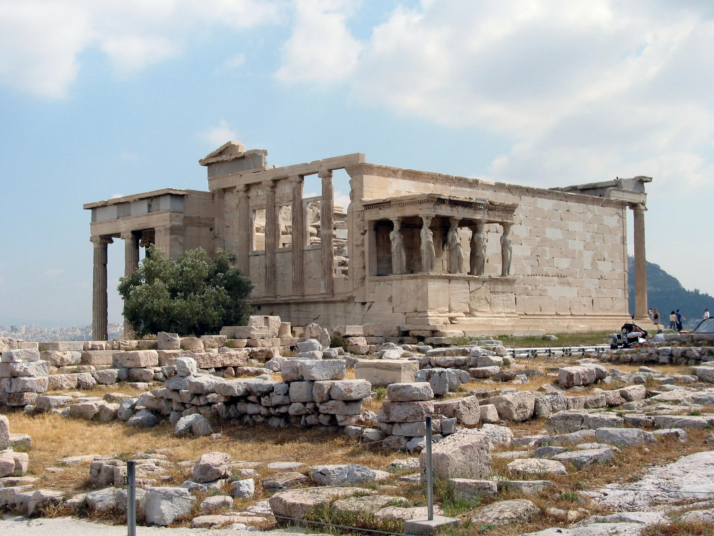 Erechtheion (on the Acropolis), Athens, Greece