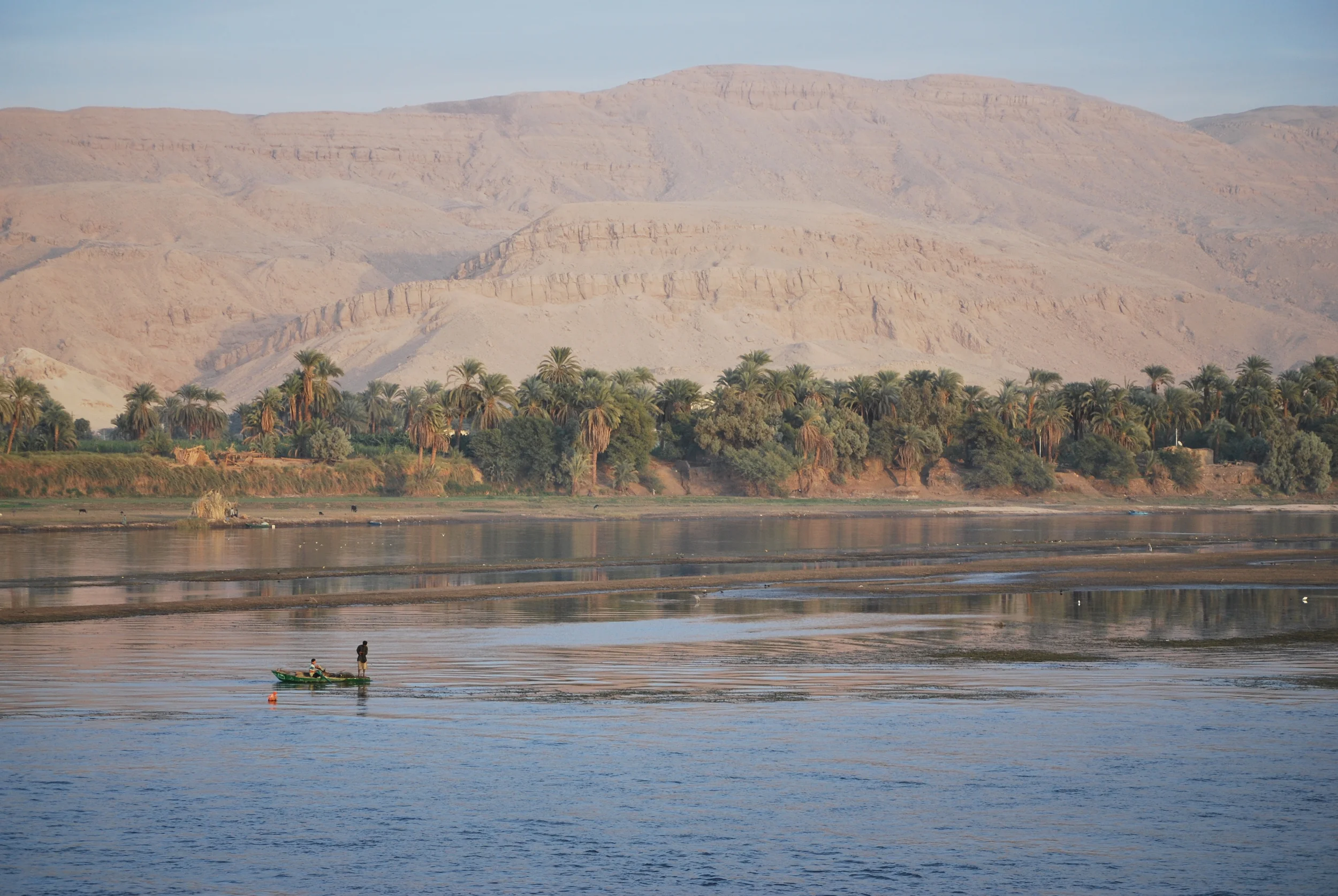 Along the Nile River, Egypt
