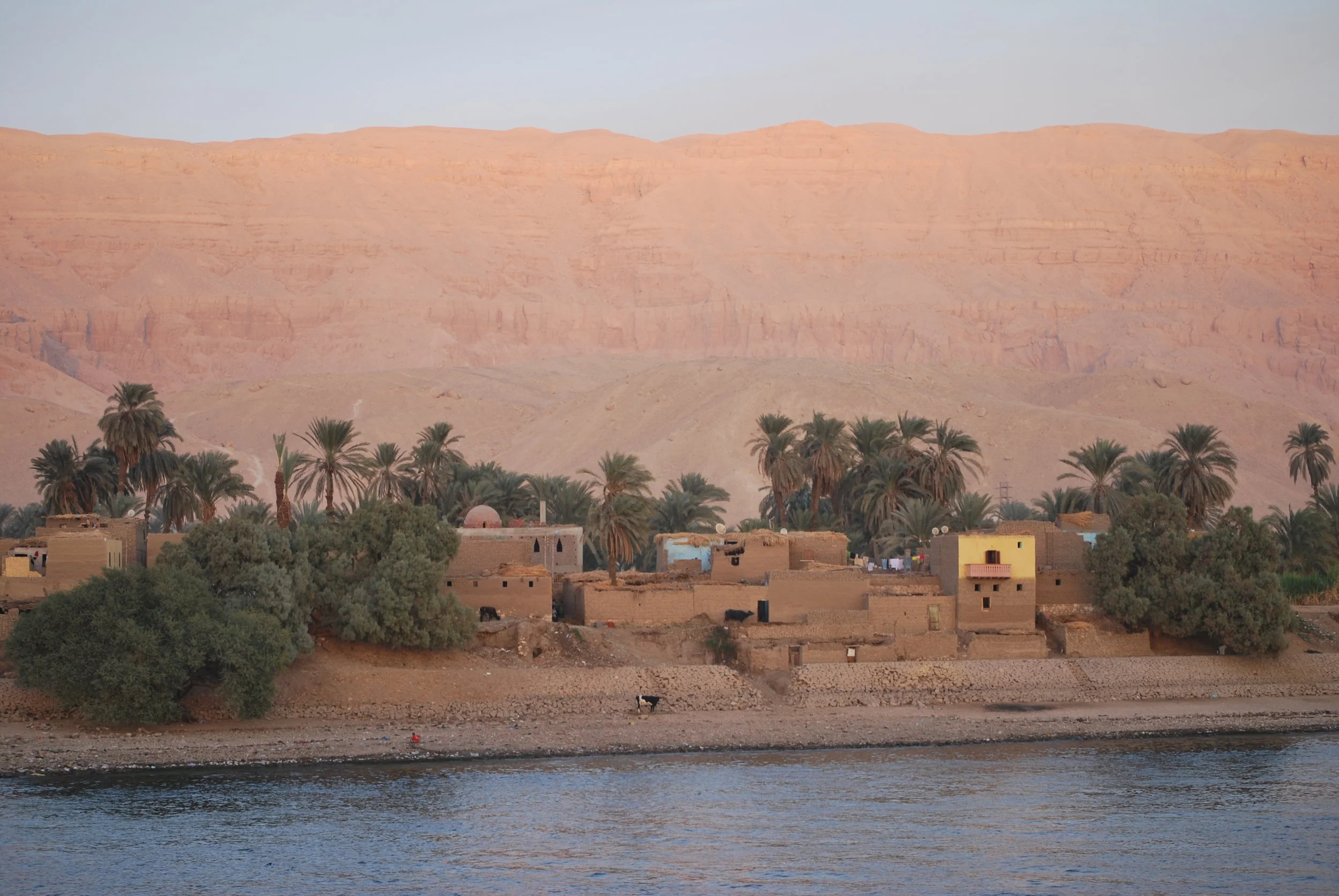 Along the Nile River, Egypt