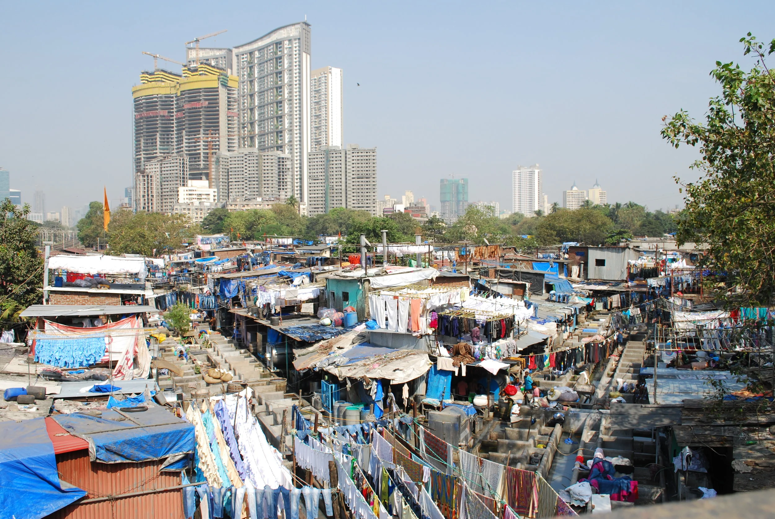Dhobi Ghat Laundry, Mumbai, India