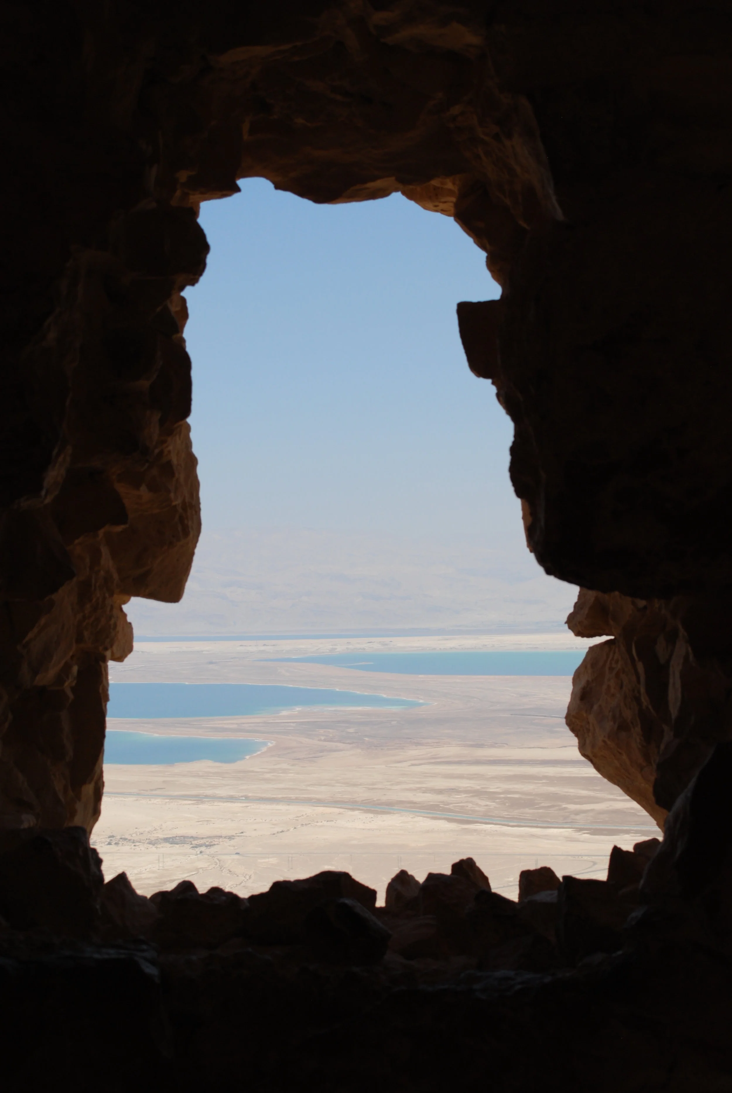 Dead Sea from Masada, Israel