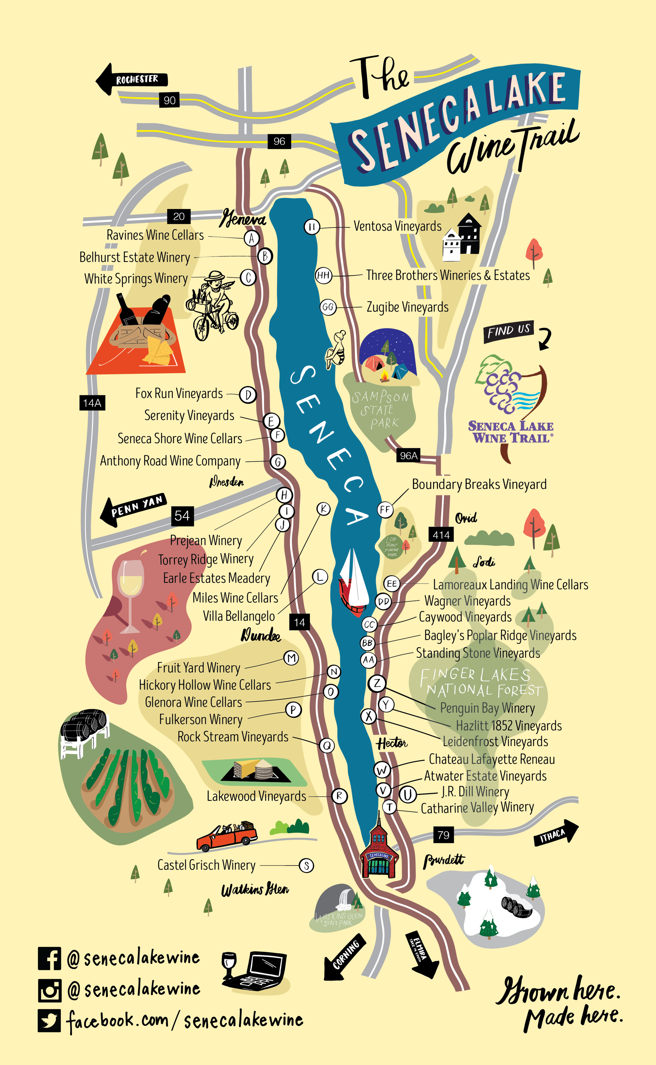 Seneca Lake Wine Trail — Kirby Salvador