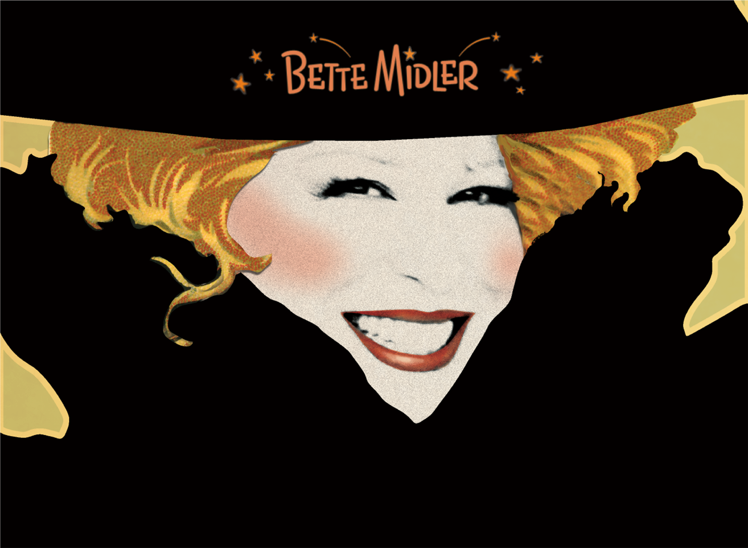   Bette Midler Landing Page Illustration  