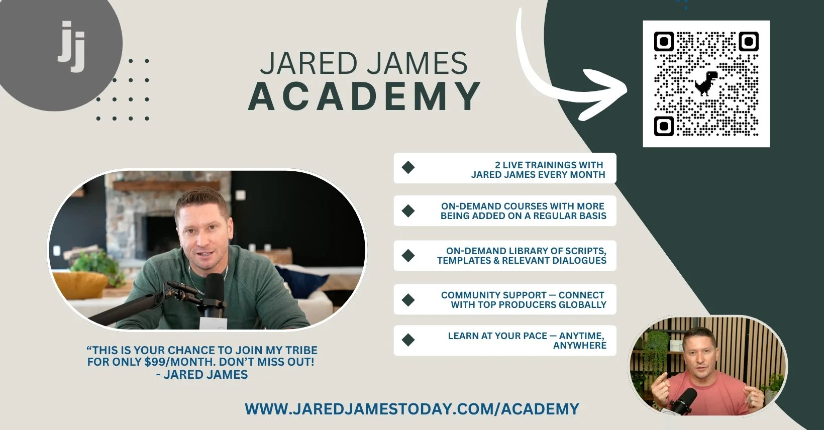 Jared James Academy Cover