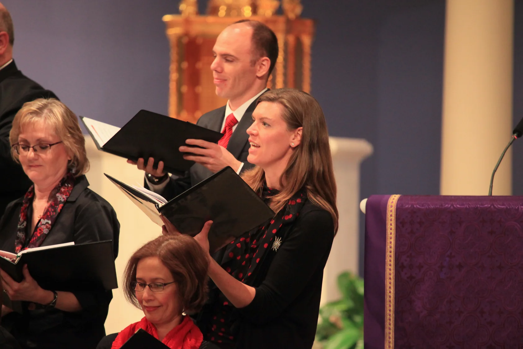 Alto soloists Elizabeth Mulligan
