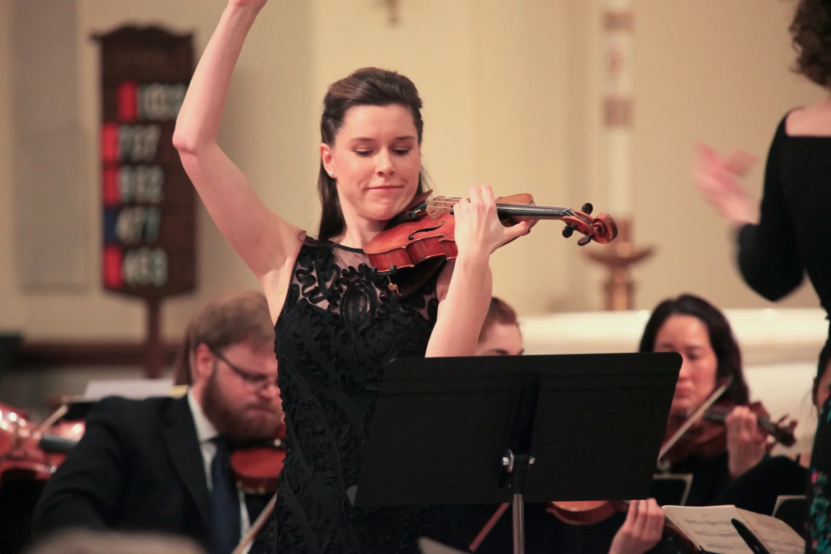 Destiny Mermagen, violin