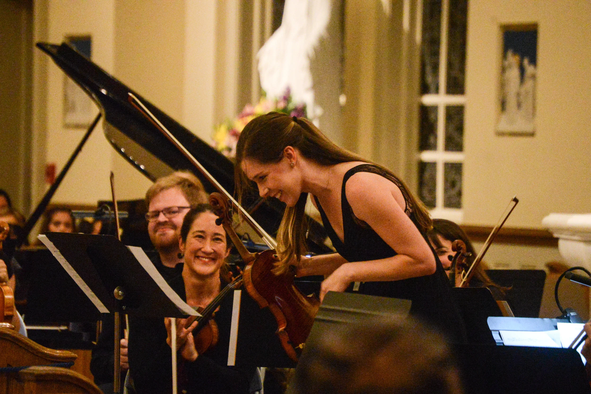 Bows and smiles