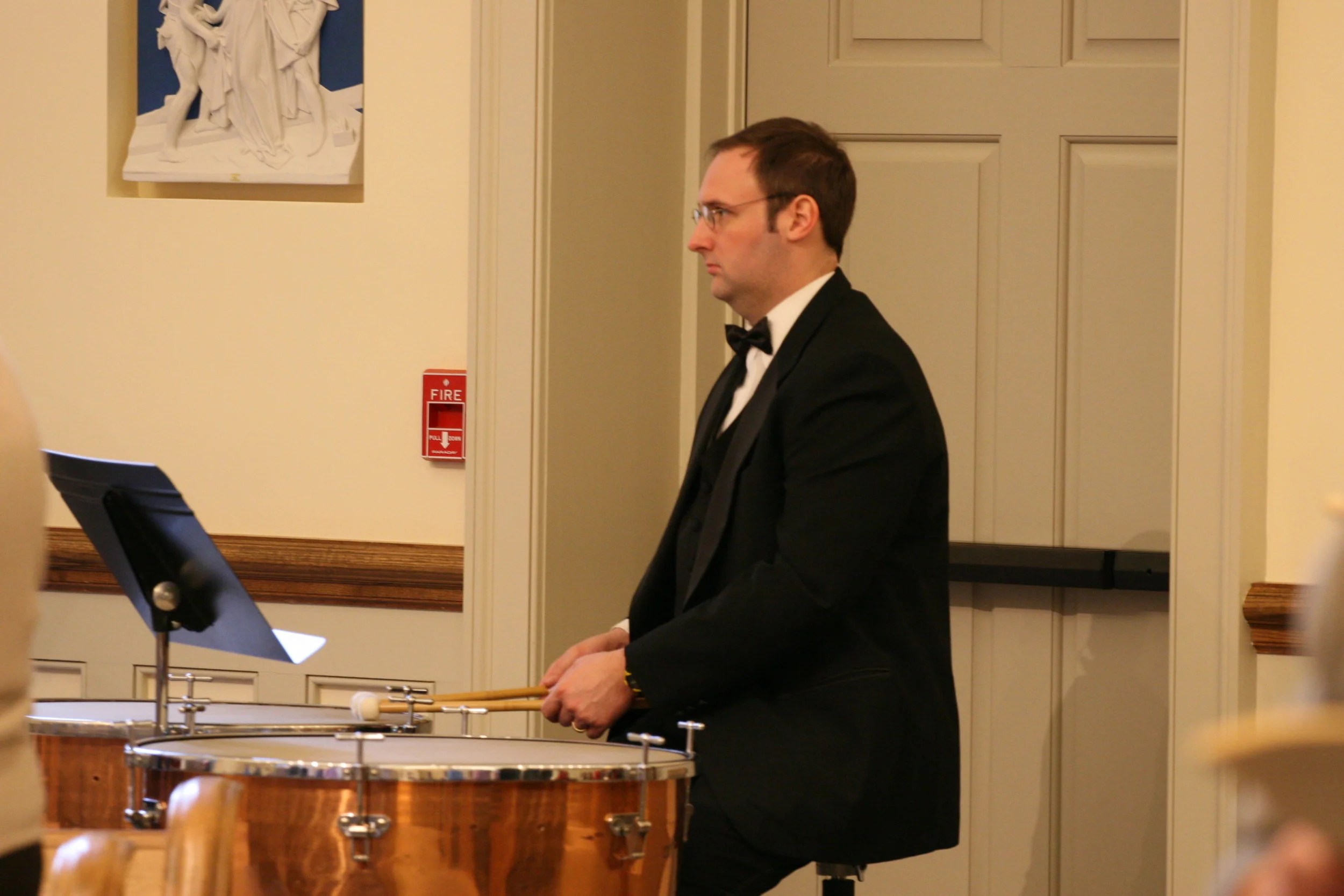 Greg Herron, timpani