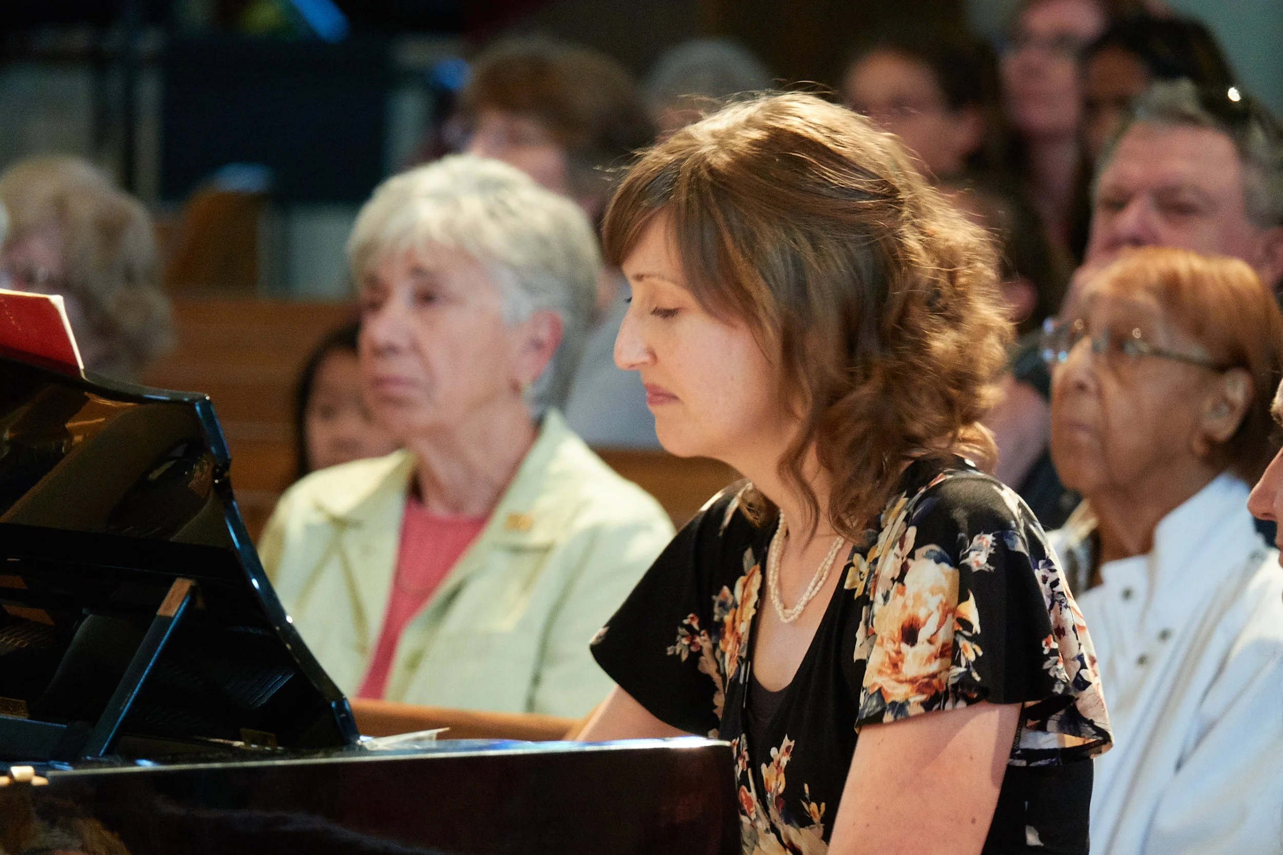Heather Adelsberger, piano, and ...