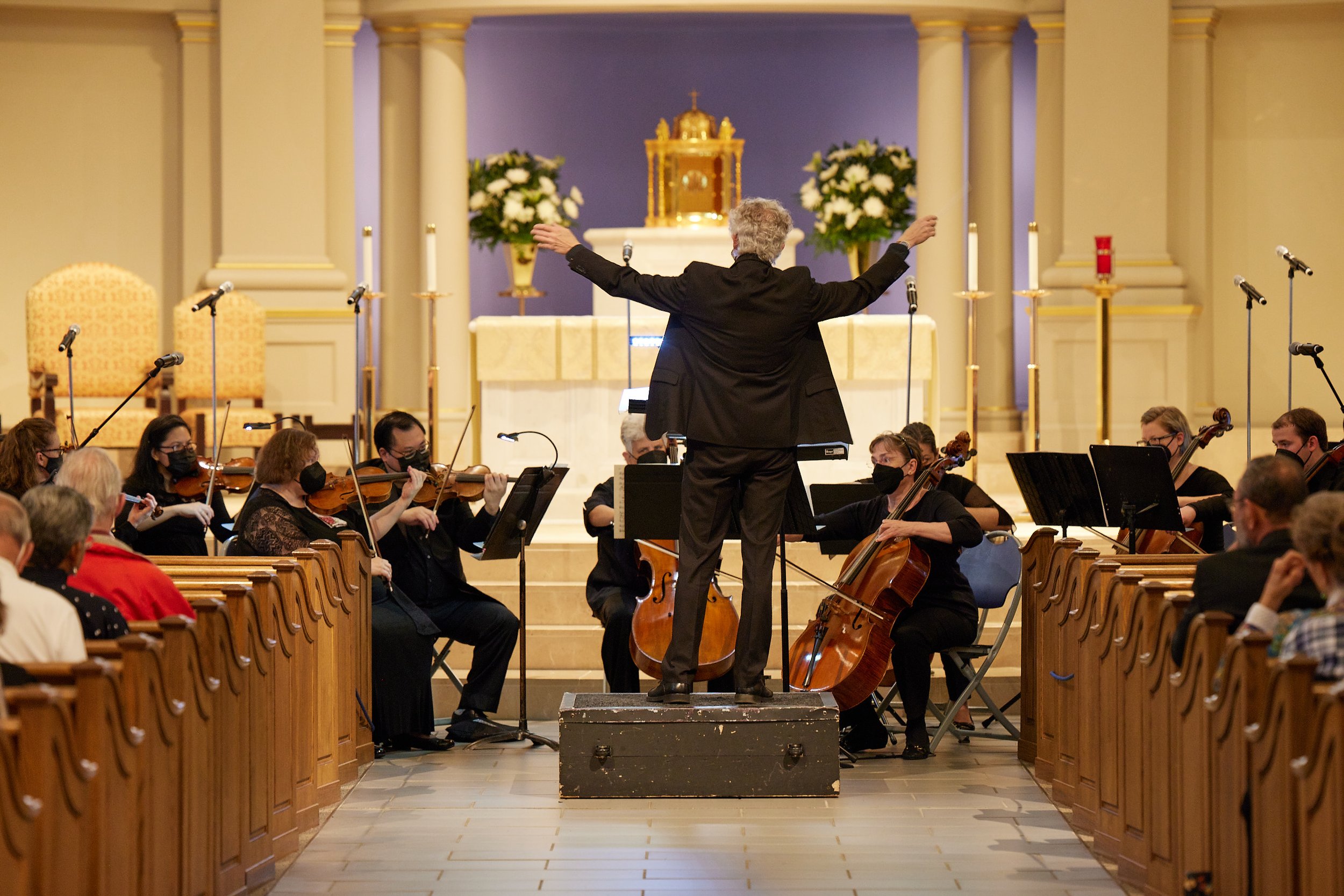 Playing "Jupiter" from The Planets by Gustav Holst