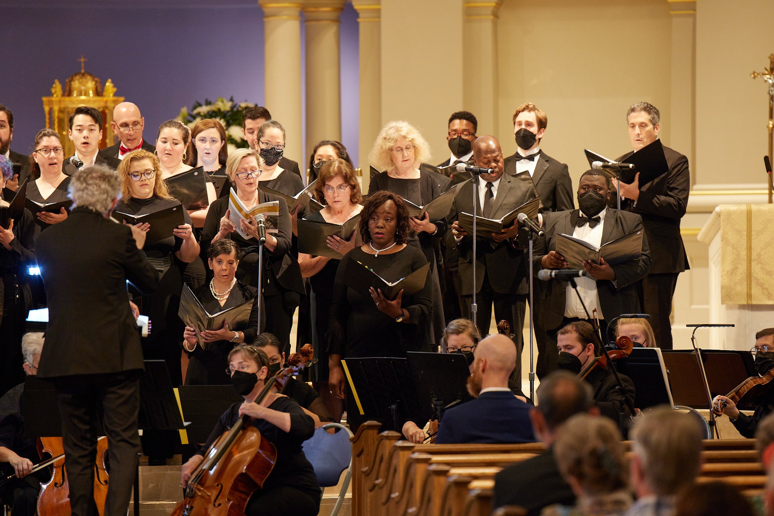 Singing "Dona Nobis Pacem" by Ralph Vaughan Williams