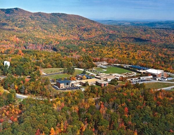 crotched mountain school’s 1,400-acre campus overlooking the Contoocook River Valley in new hampshire