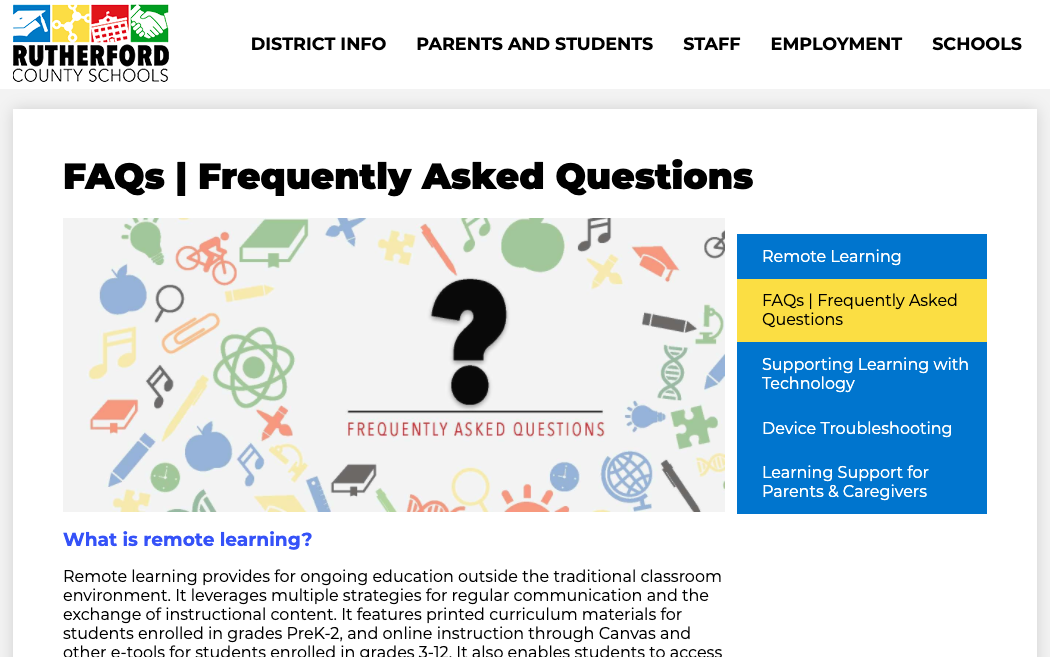 Tip 19: Use FAQs to Support Your K-12 Parents and Save Staff Time