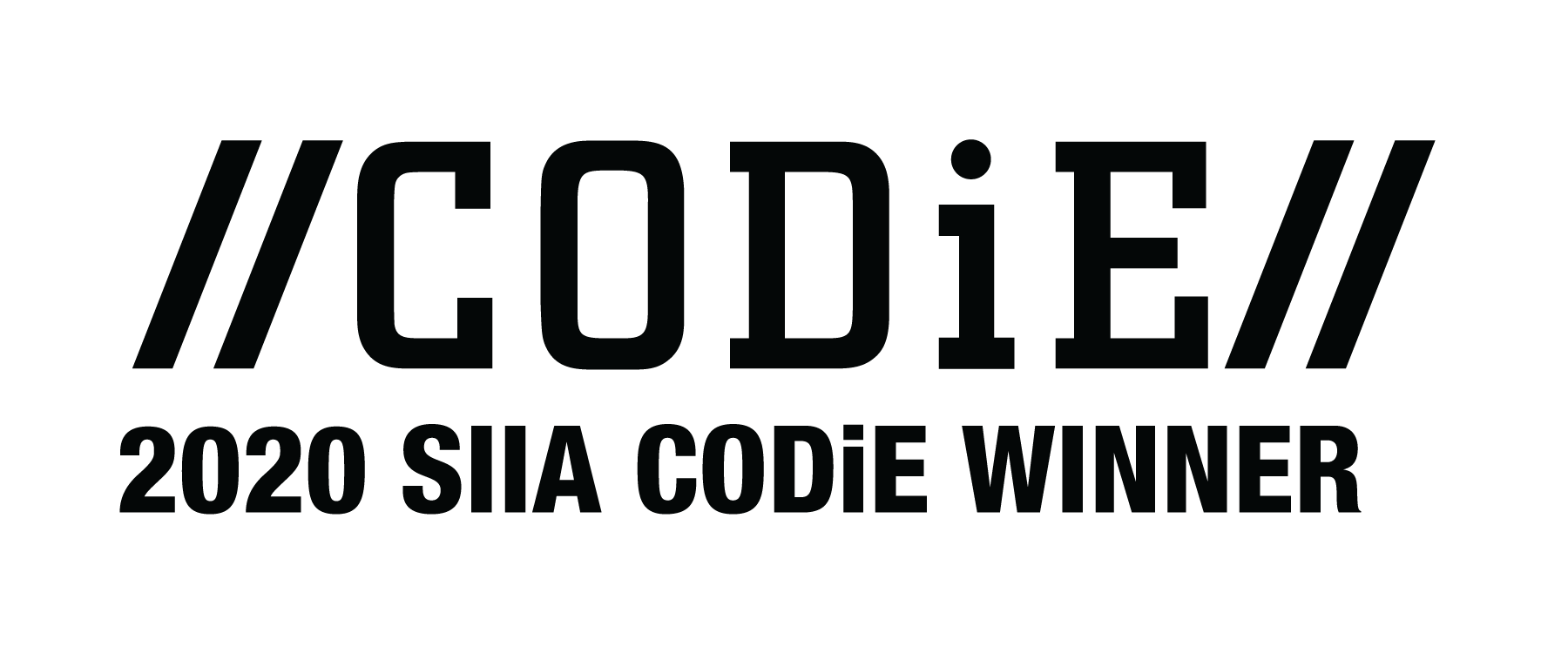 “CODiE 2020 SIIA CODiE WINNER”