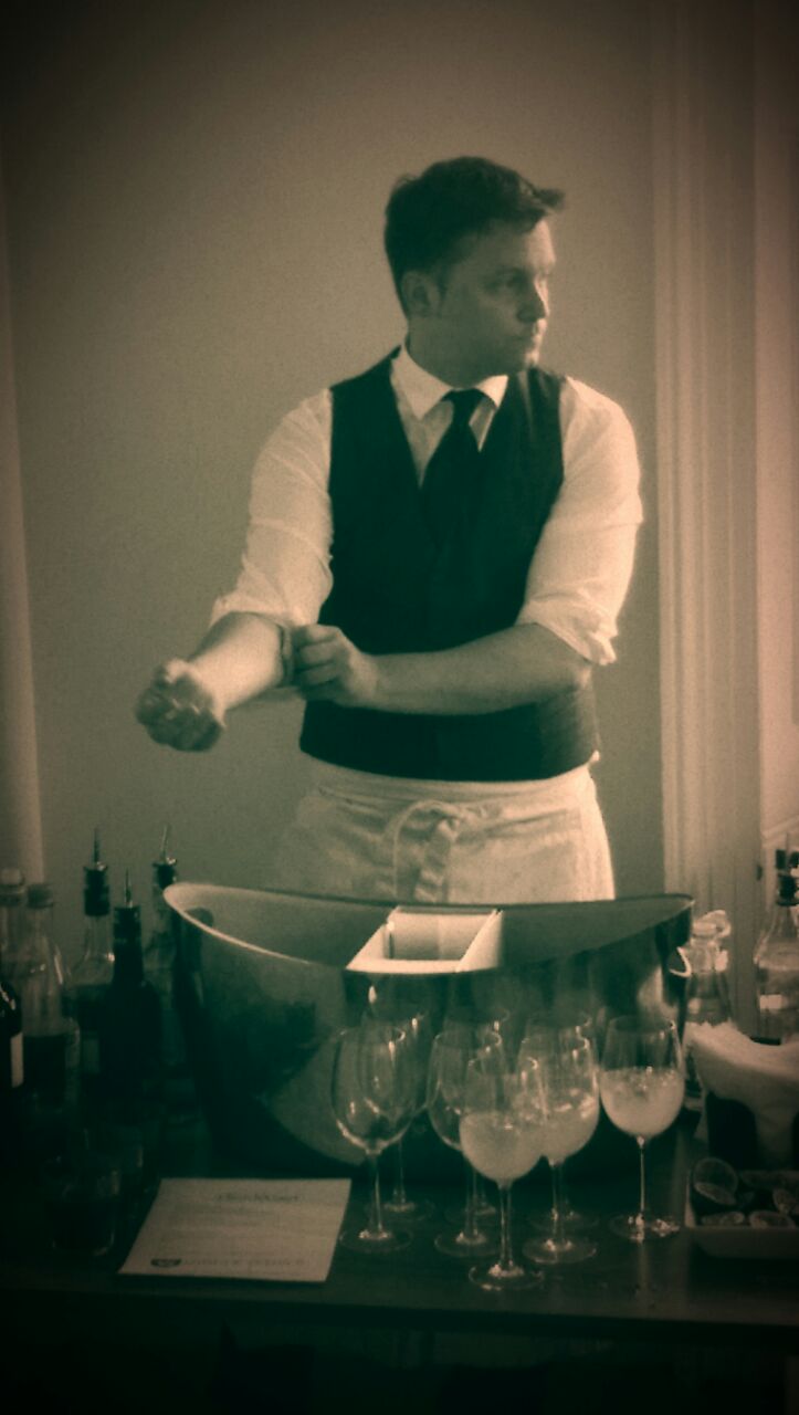 MTYBA’s Tenancy Officer, event organiser, and head Mixologist, Michael Polak working at the bar (ba-boom tish)
