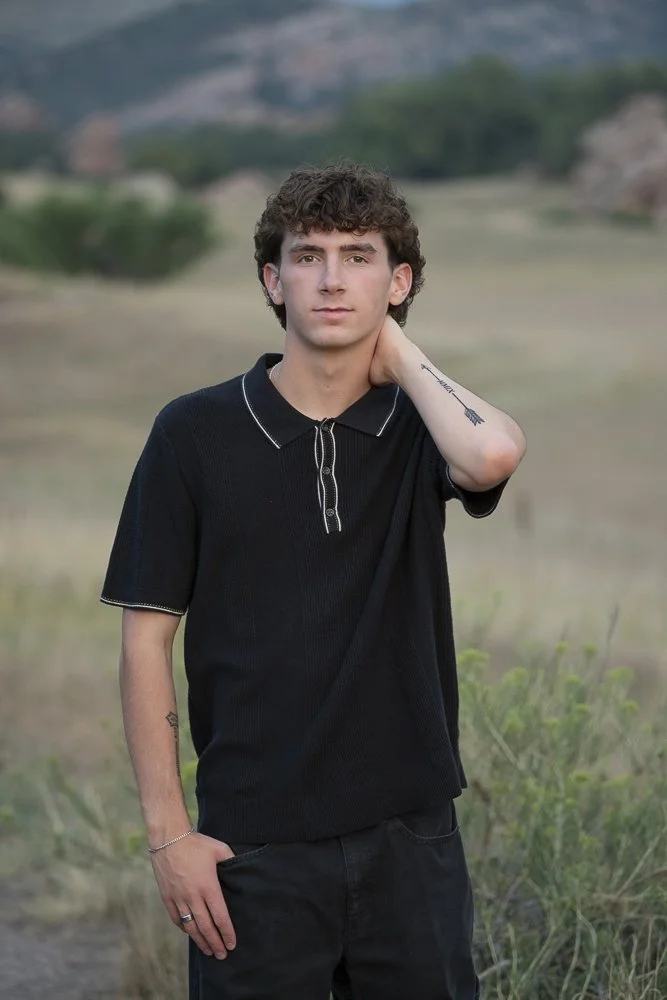 Senior portrait photography session, Denver metro area, Littleton photographer