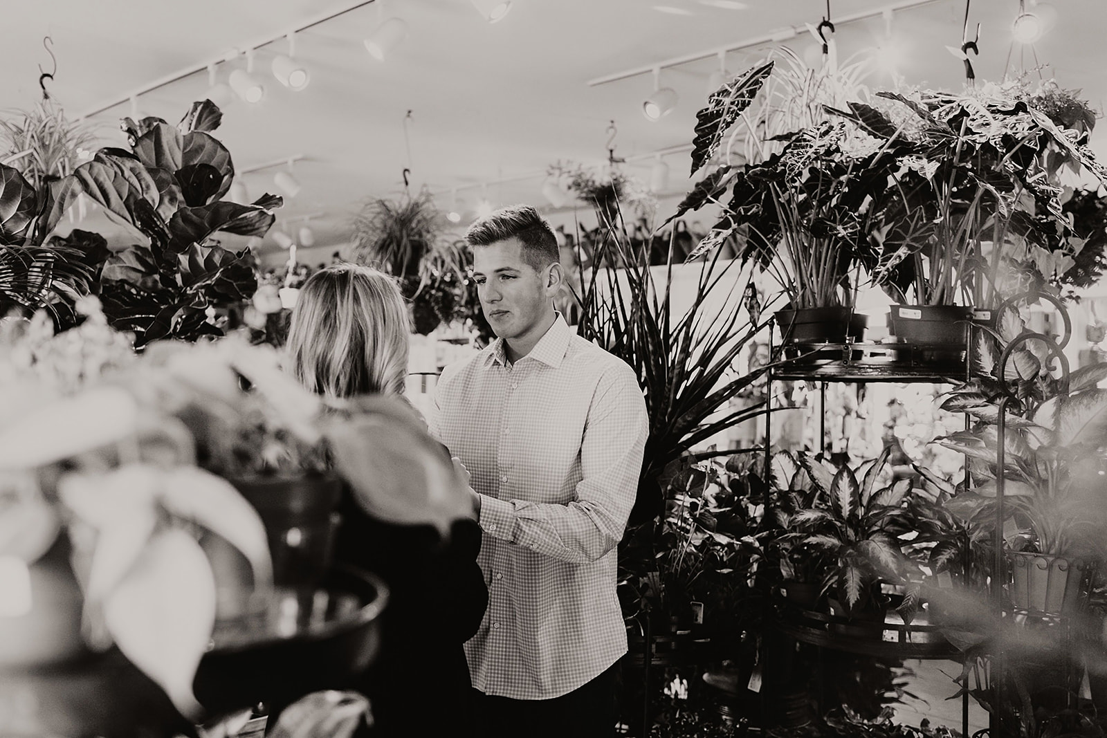 Lindy and JT Proposal at Allisonville Nursery in Indianapolis Indiana by Emily Elyse Wehner Photography LLC-30.jpg