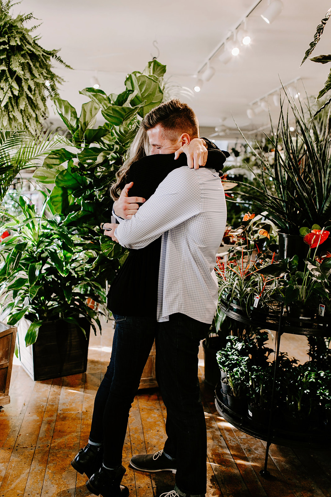 Lindy and JT Proposal at Allisonville Nursery in Indianapolis Indiana by Emily Elyse Wehner Photography LLC-43.jpg