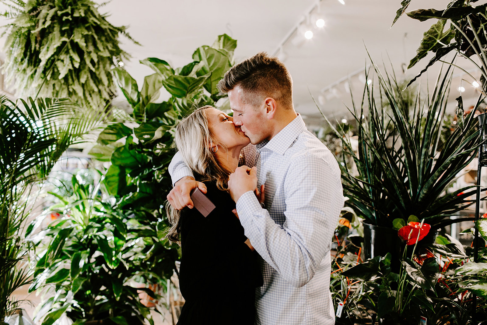 Lindy and JT Proposal at Allisonville Nursery in Indianapolis Indiana by Emily Elyse Wehner Photography LLC-54.jpg