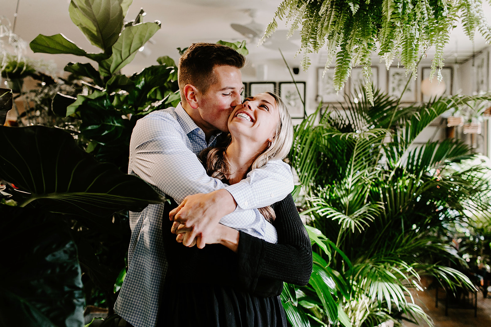 Lindy and JT Proposal at Allisonville Nursery in Indianapolis Indiana by Emily Elyse Wehner Photography LLC-101.jpg