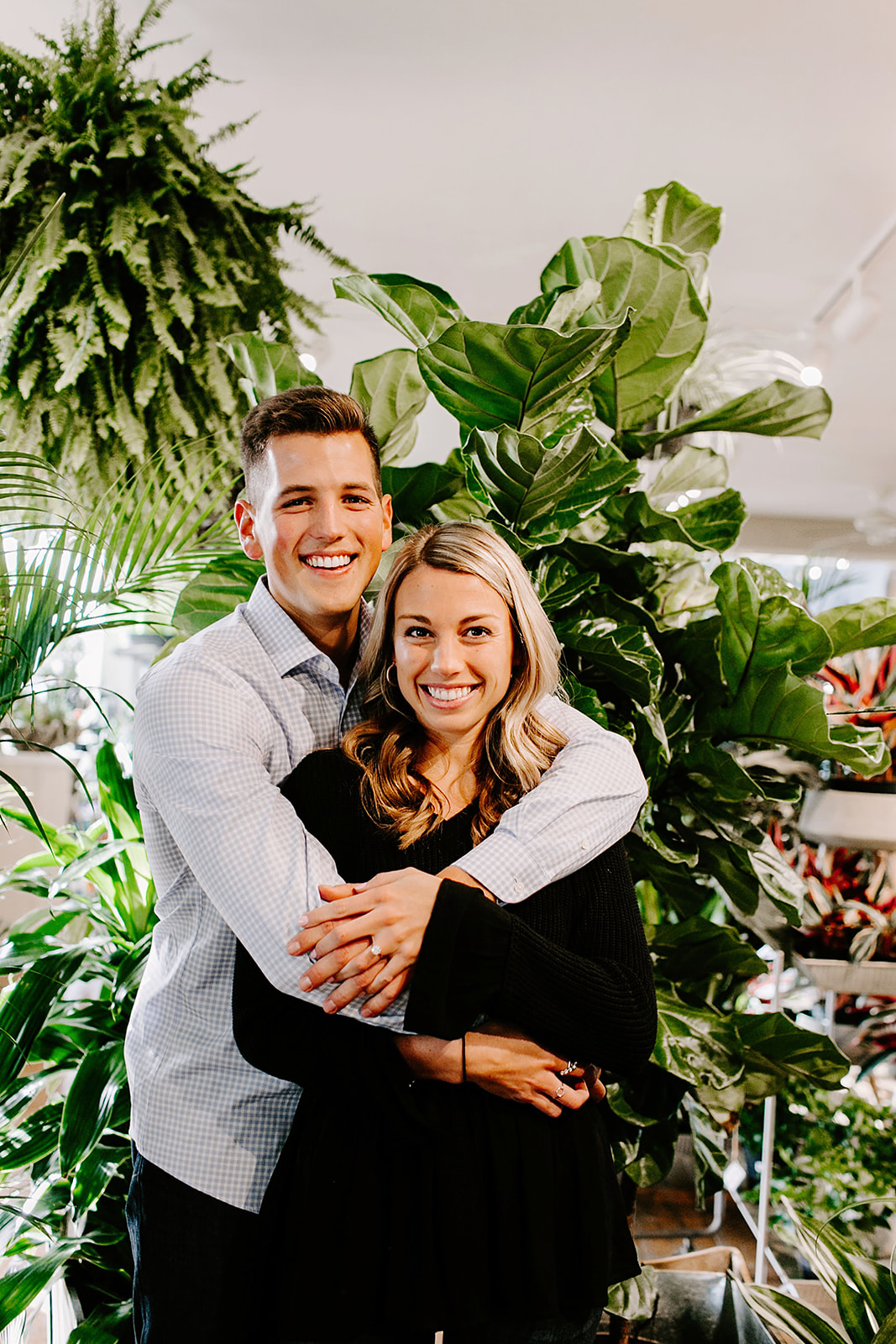 Lindy and JT Proposal at Allisonville Nursery in Indianapolis Indiana by Emily Elyse Wehner Photography LLC-119.jpg