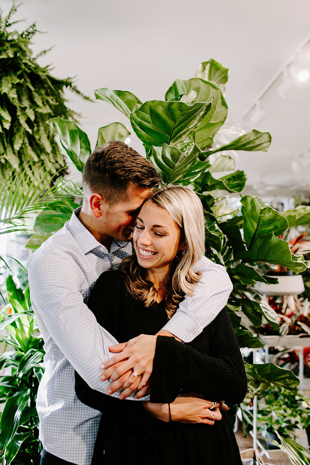 Lindy and JT Proposal at Allisonville Nursery in Indianapolis Indiana by Emily Elyse Wehner Photography LLC-123.jpg