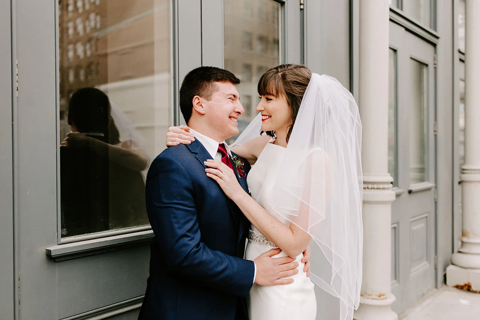 Emily and Davis | Vision Loft Indy, Downtown Indianapolis Wedding