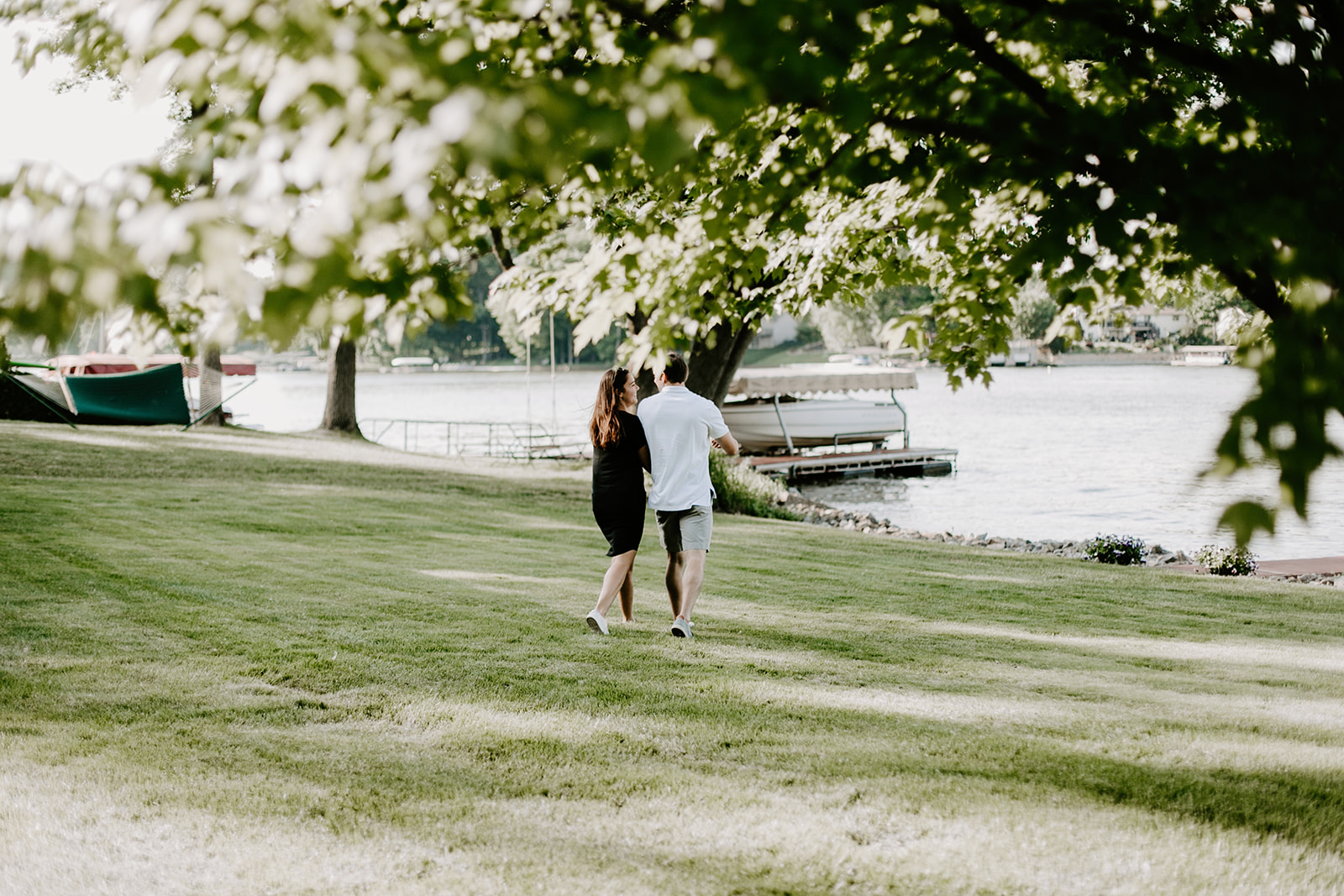 Hannah and Taylor Engagement Morse Resevoir Noblesville Indiana Emily Elyse Wehner Photography-21.jpg