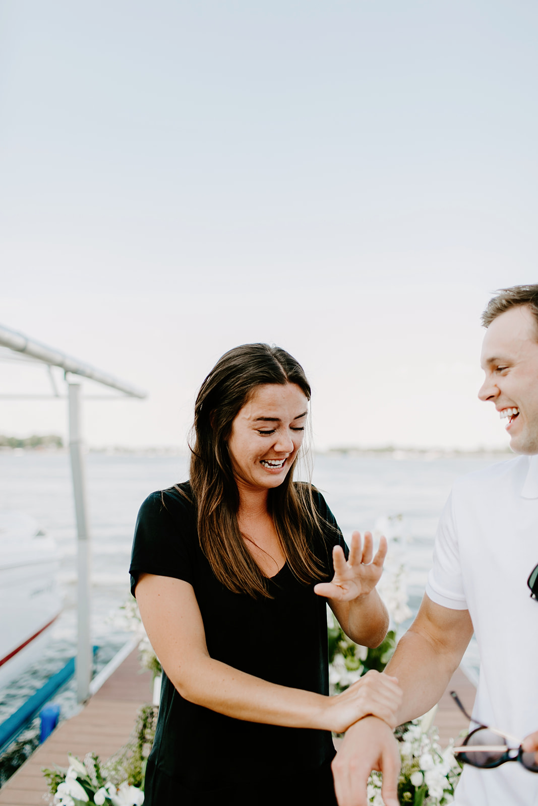 Hannah and Taylor Engagement Morse Resevoir Noblesville Indiana Emily Elyse Wehner Photography-112.jpg