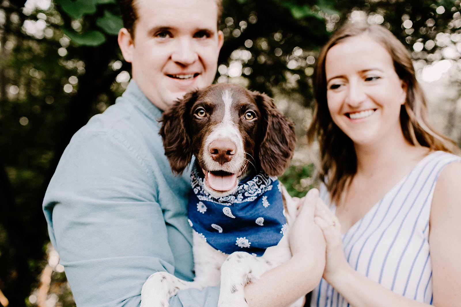 Allie and Josh engagement session 100 Acre Woods Indianapolis Indiana Emily Elyse Wehner Photography