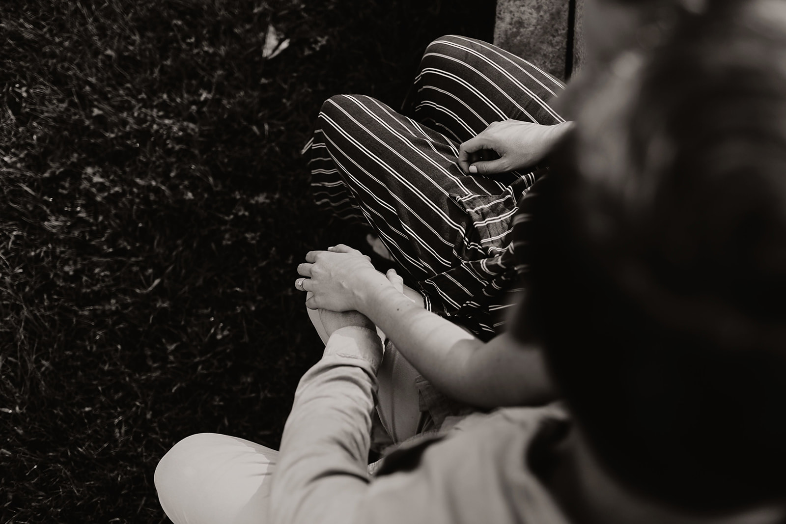 Allie and Josh engagement session 100 Acre Woods Indianapolis Indiana Emily Elyse Wehner Photography