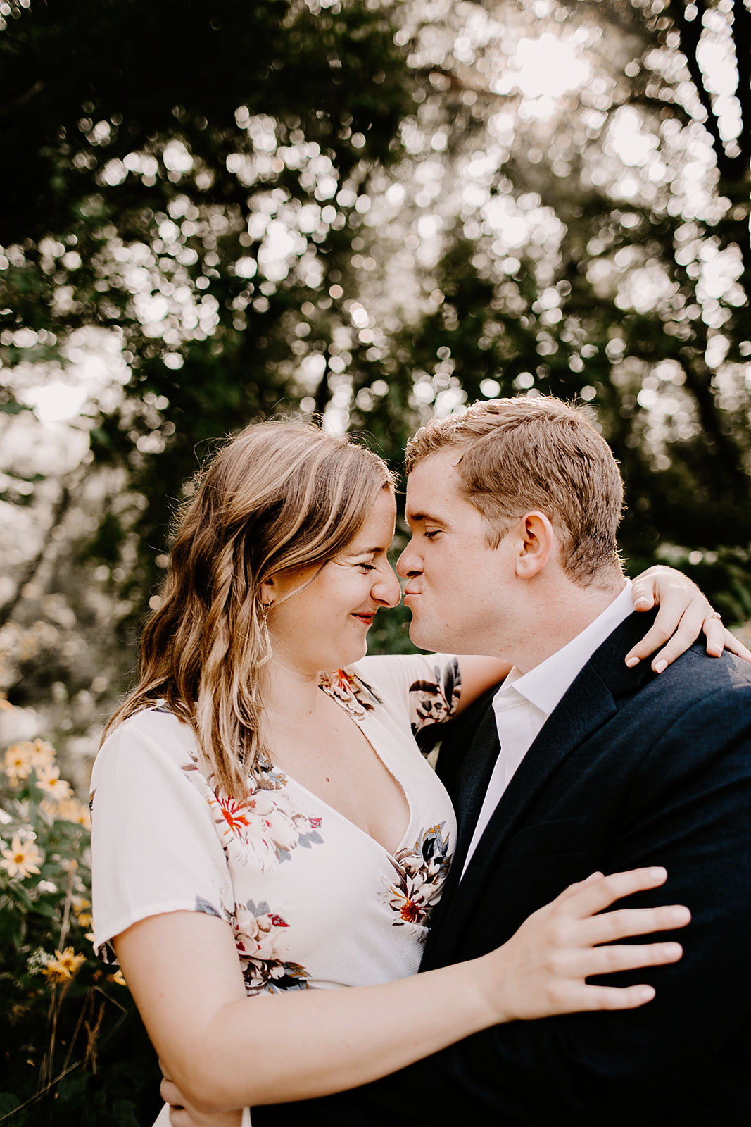 Engagement session 100 Acre Woods Indianapolis Indiana Emily Elyse Wehner Photography