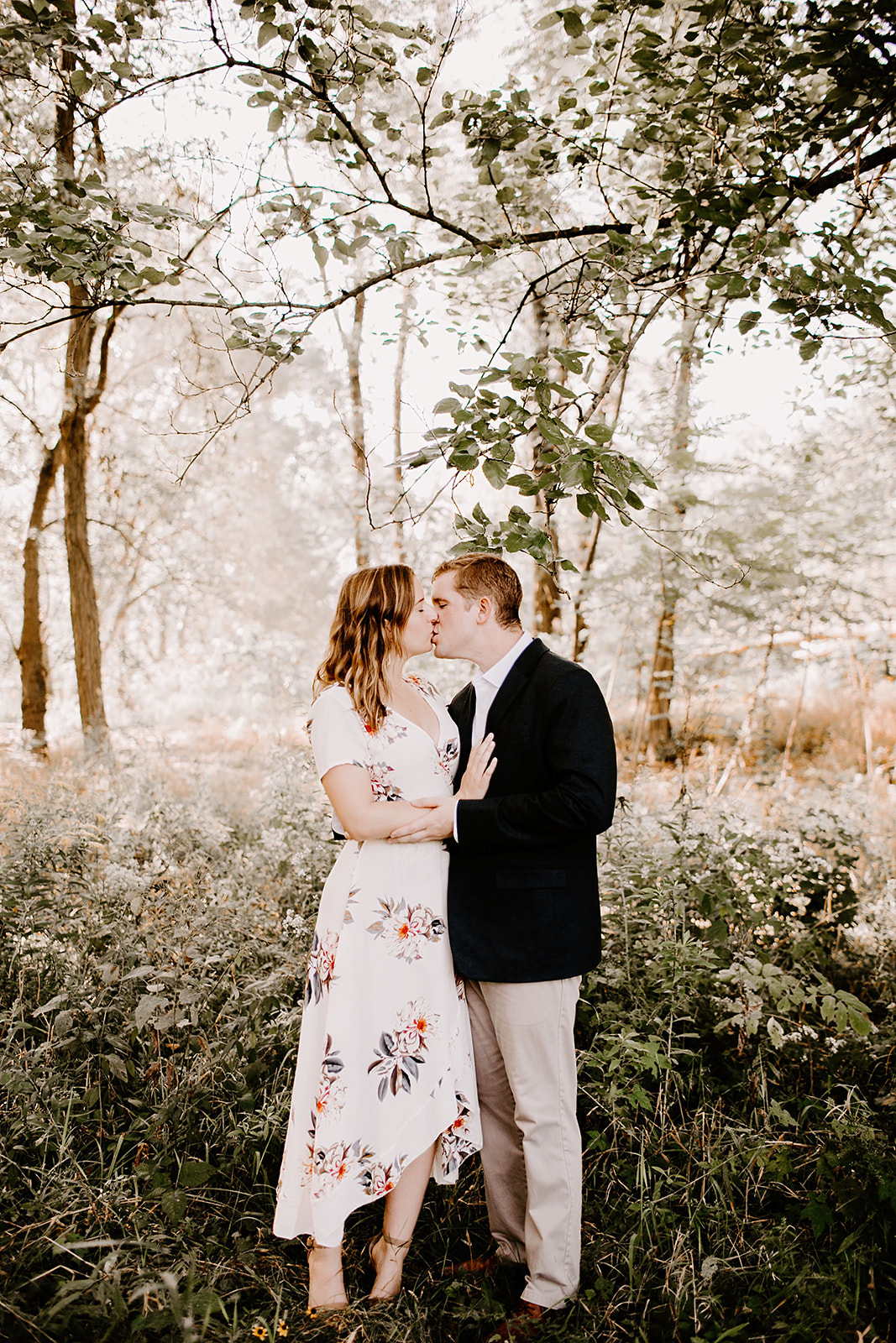 Engagement session 100 Acre Woods Indianapolis Indiana Emily Elyse Wehner Photography