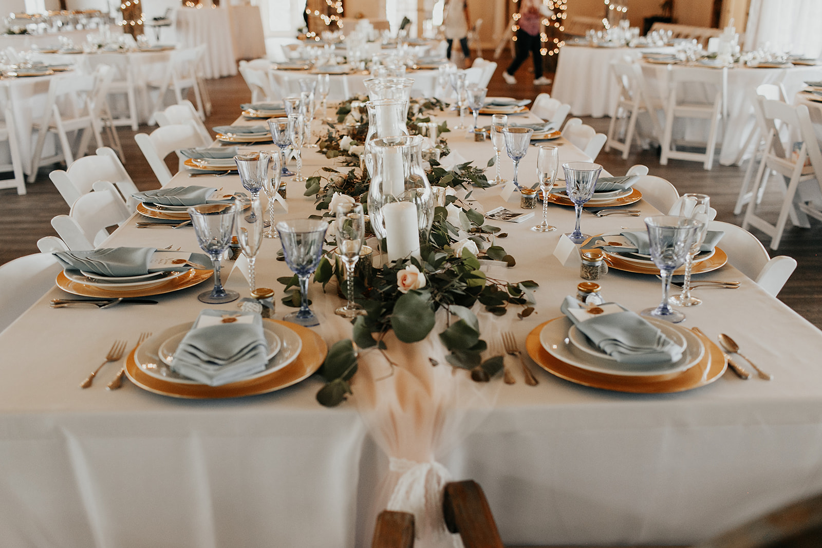 wedding details and table decor