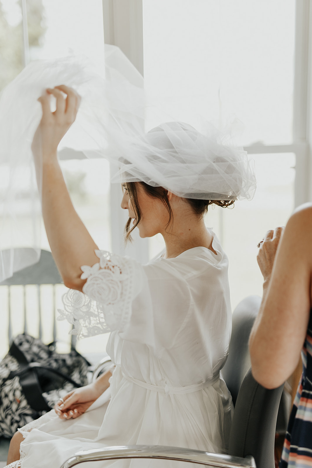 bride getting ready