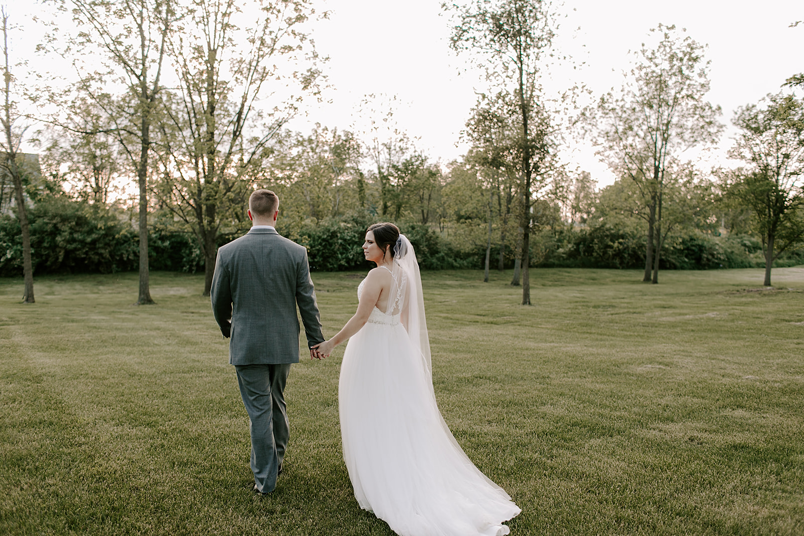 bride and groom portraits | Yorktown, Indiana Wedding by Emily Elyse Wehner, Indiana wedding photographer