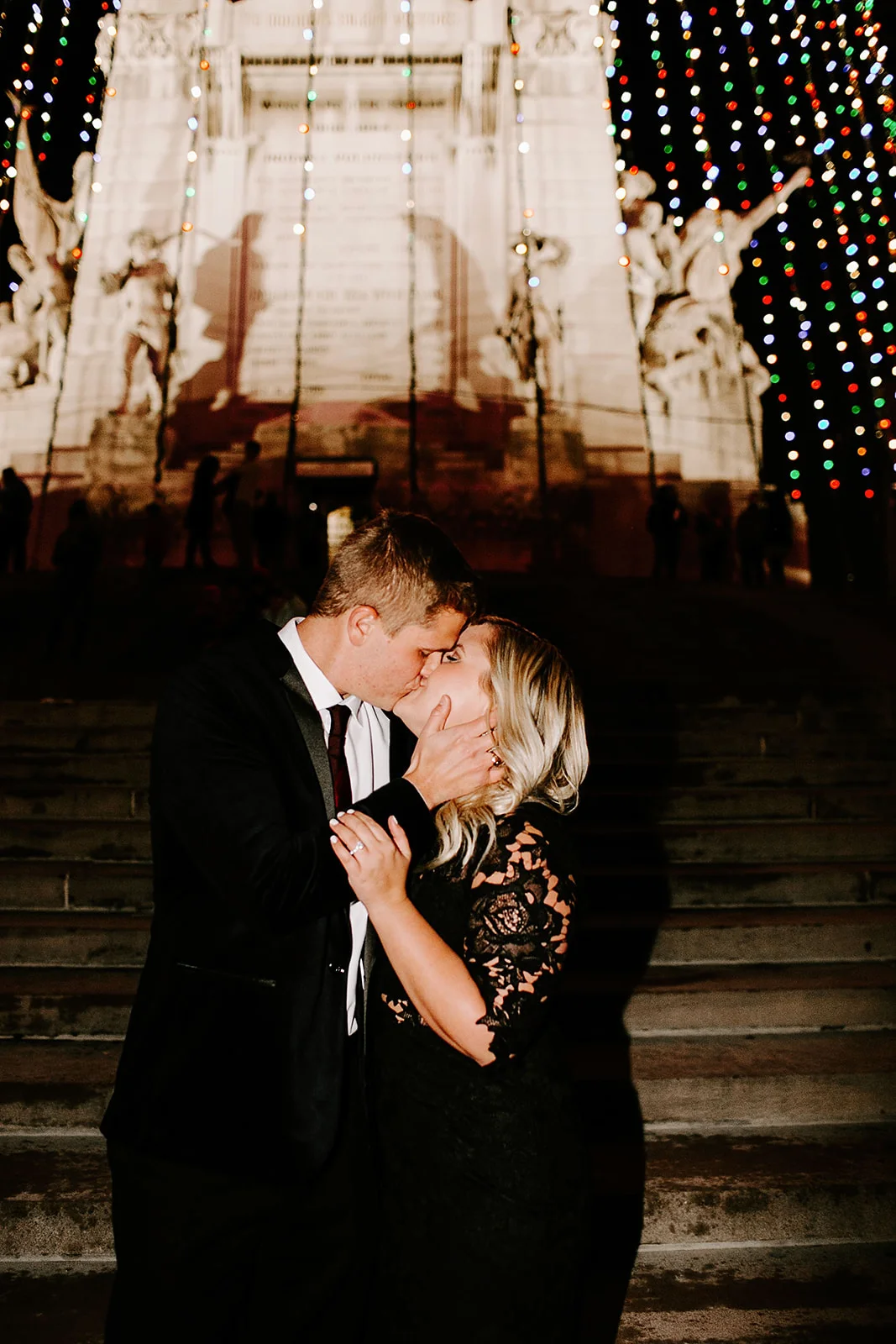 Downtown Indianapolis Proposal by Emily Wehner Photography
