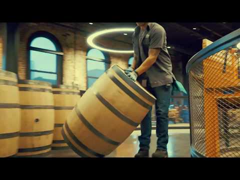 Rollin bourbon barrels