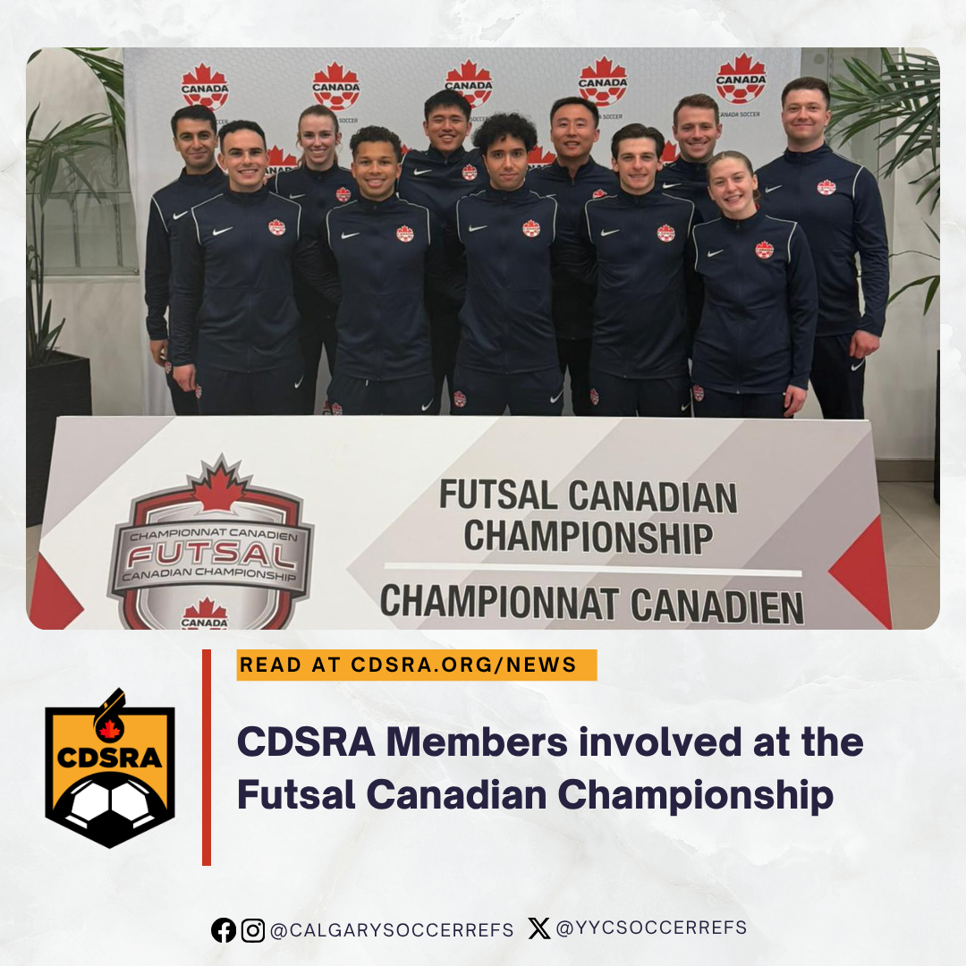 CDSRA Members involved at 2026 Futsal Canadian Championship