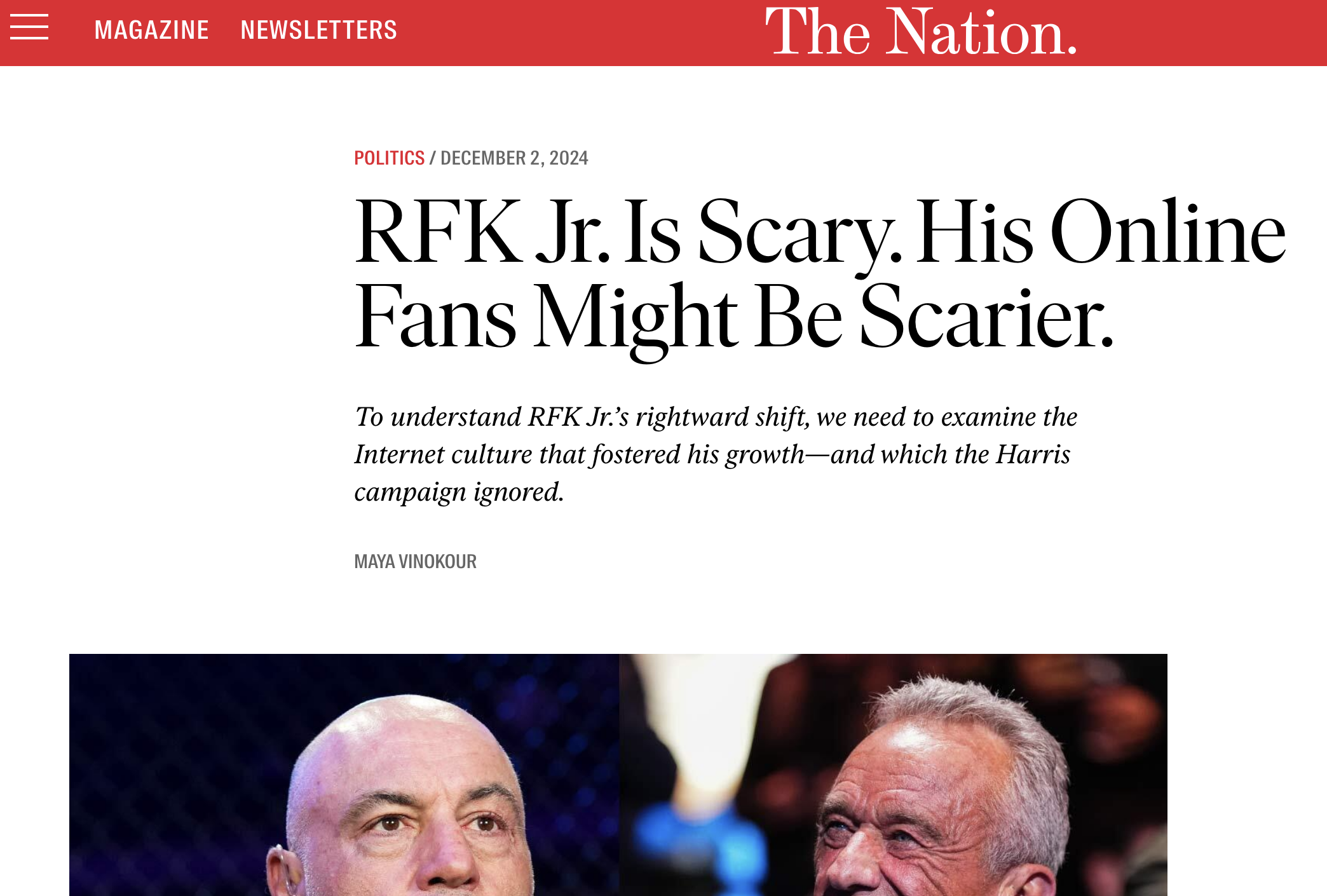 RFK Jr. Is Scary. His Online Fans Might Be Scarier.