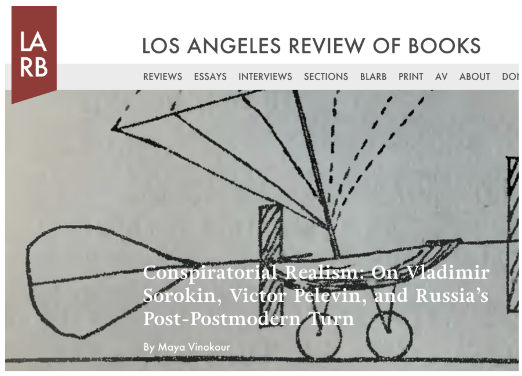 Conspiratorial Realism: On Vladimir Sorokin, Victor Pelevin, and Russia’s Post-Postmodern Turn
