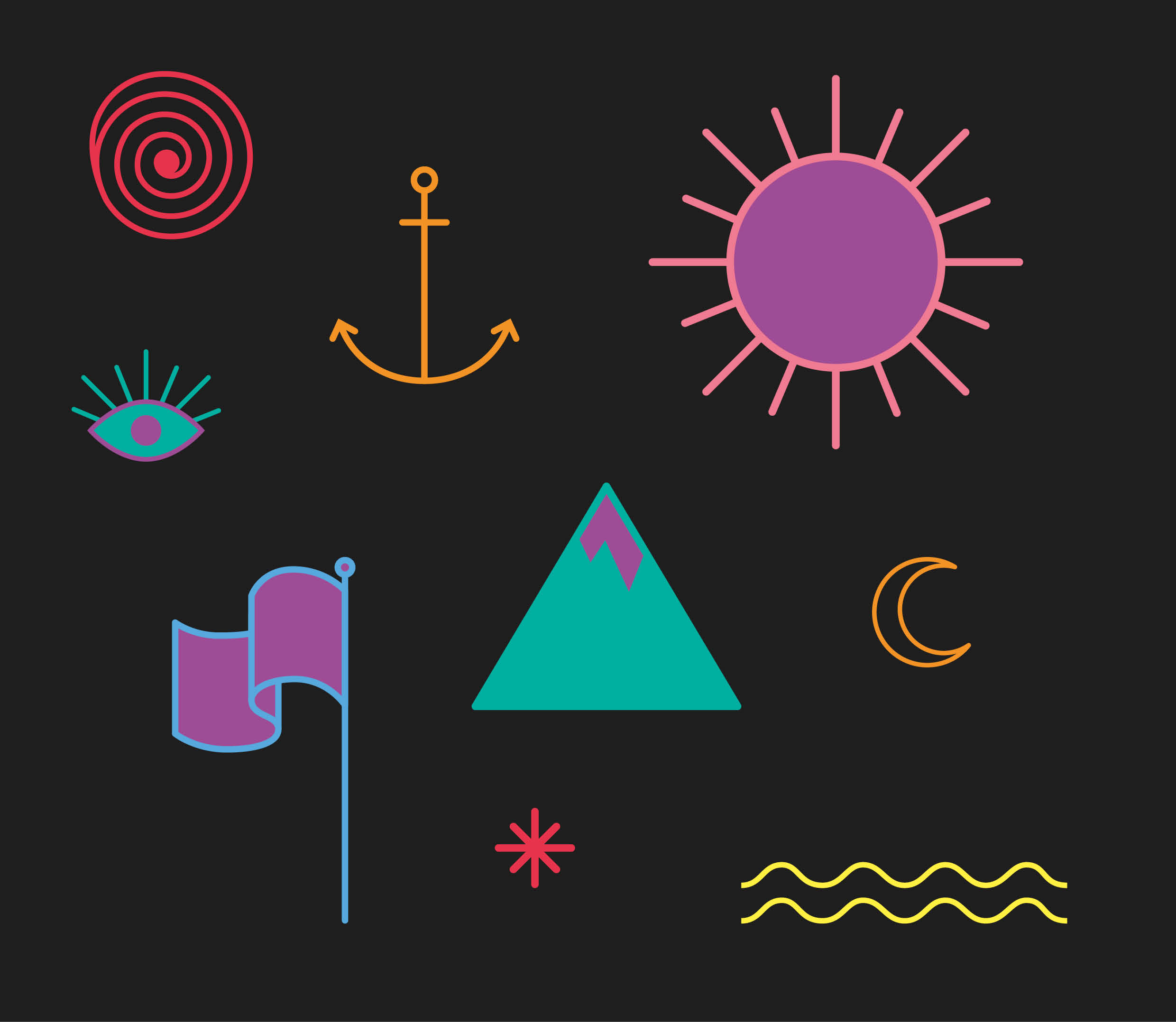 Part of the icon library