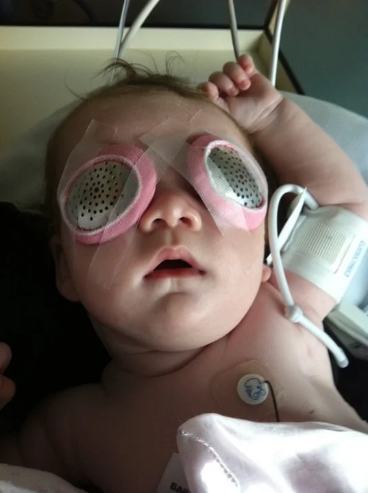 Surgery is scary, but it's probably the best gift a child with sight impairment can be given.