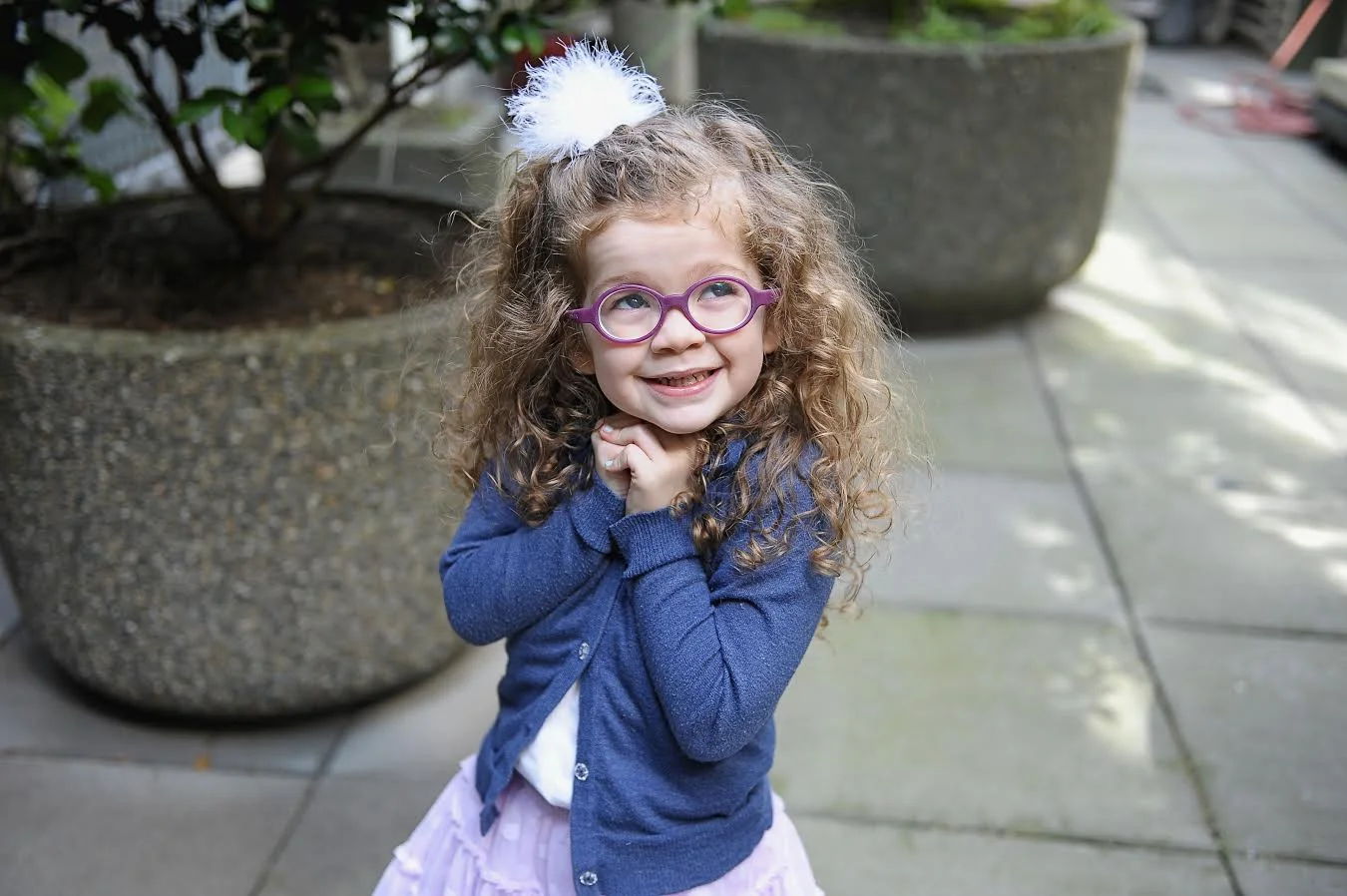 Violet is so thankful for your willingness to help other kids just like her!