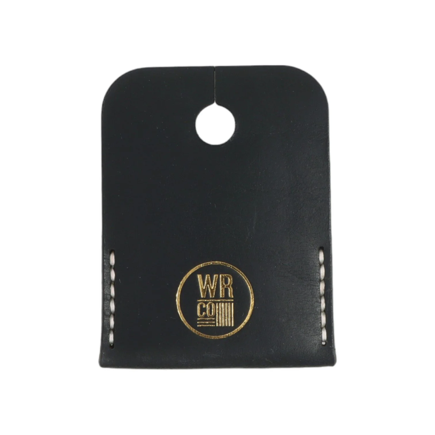 Foil Stamped Leather Razor Cover