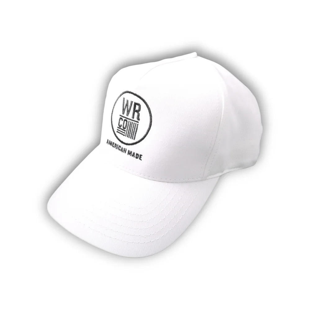 White Structured Hat — Western Razor Co display picture 3