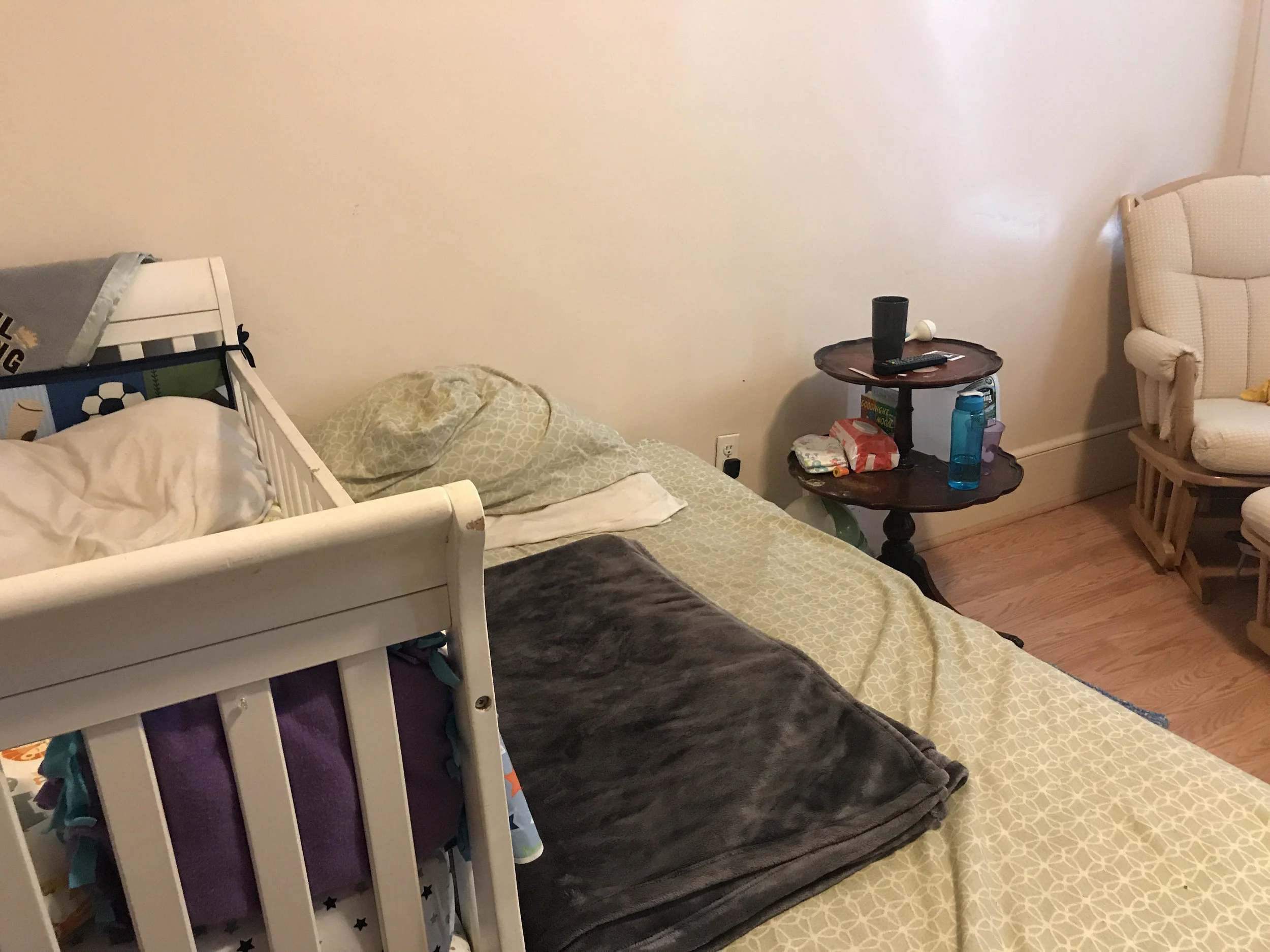 A portion of Micaela's grant for Crossroads Family Center went towards new bedding for Crossroads residents.