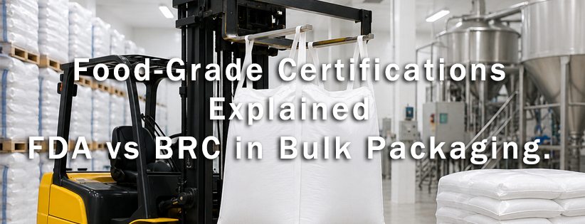 Food-Grade Certifications Explained – FDA vs BRC in Bulk Packaging