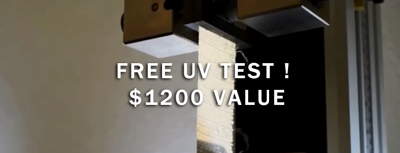 FREE UV TEST ! $1200 VALUE !
